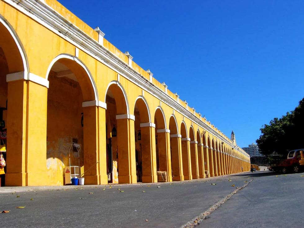 Conhecer Las Bóvedas em Cartagena das Índias