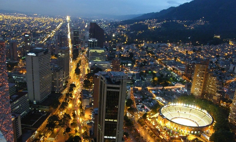 Noite em Bogotá