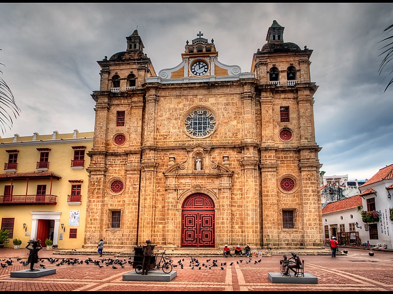 Igreja de Cartagena das Índias, na Colômbia