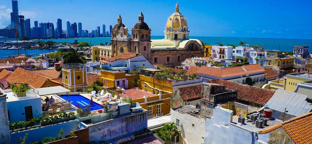 Mapa turístico de Cartagena