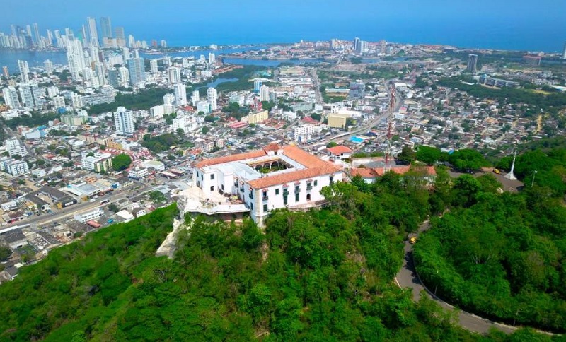 Convento de La Popa em Cartagena
