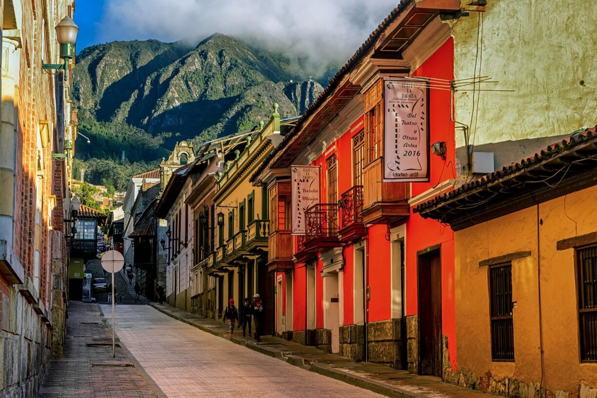 Casas de La Candelaria: o centro de Bogotá