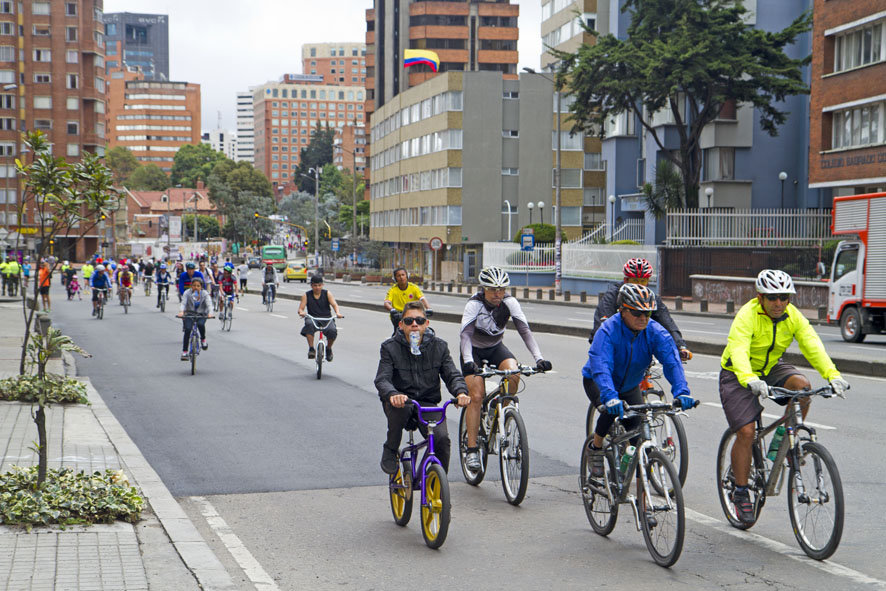 Como andar de bicicletas em Bogotá