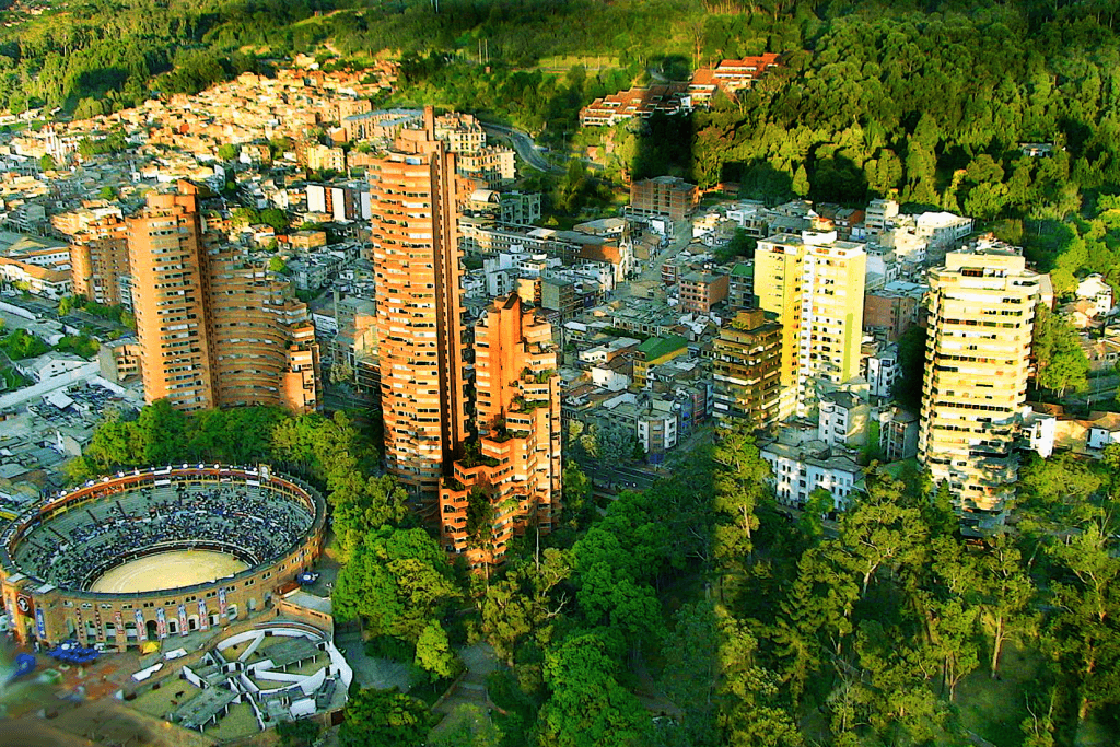 Região de La Macarena em Bogotá