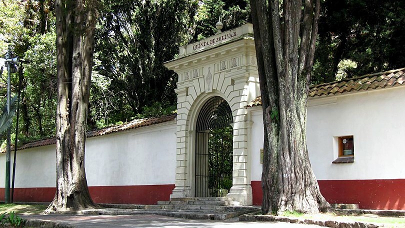 Quinta de Bolívar em Bogotá