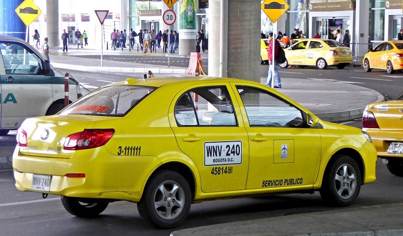Táxi em Bogotá