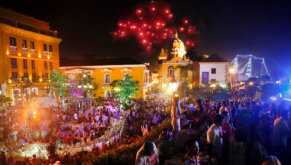 Ano novo em Cartagena