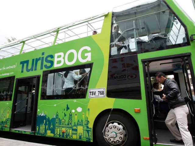 Passeio de ônibus turístico em Bogotá