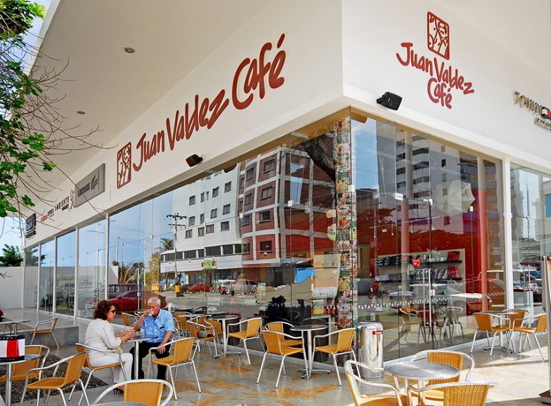 Cafe Juan Valdez em Cartagena
