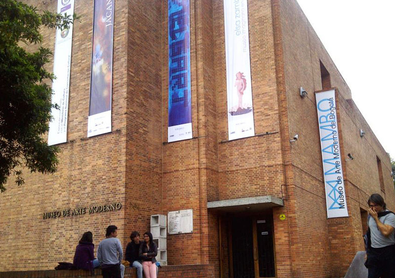 Entrada do Museu de Arte Moderna de Bogotá