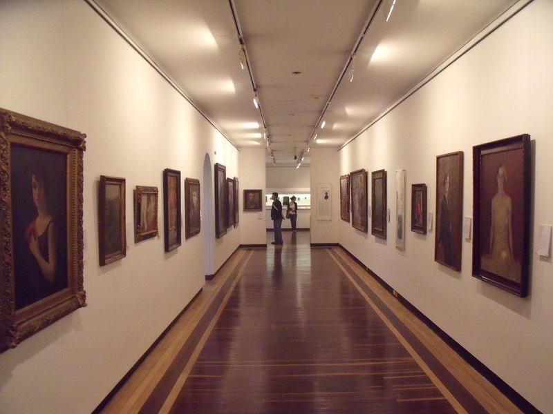 Quadros do Museu Nacional da Colômbia em Bogotá