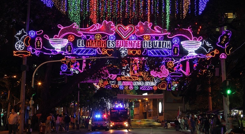 Natal em Medellín - Colômbia