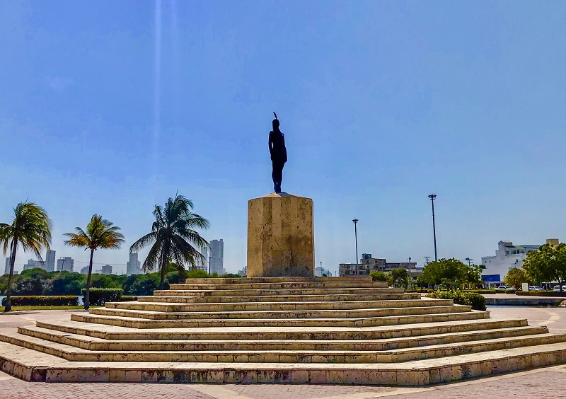 Monumento a la India Catalina em Cartagena