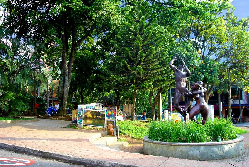 Parque Lleras em Medellín