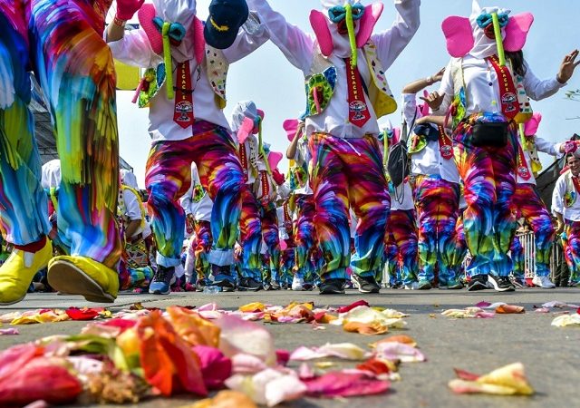 Carnaval em Barranquilla na Colômbia
