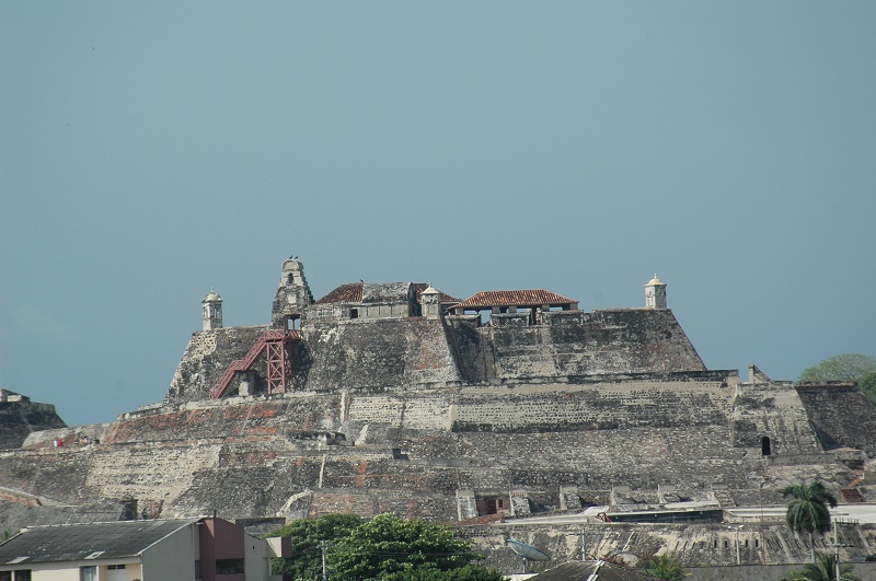 Castelo de San Felipe de Barajas em Cartagena