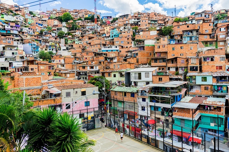 Comunidade Comuna 13 em Medellín