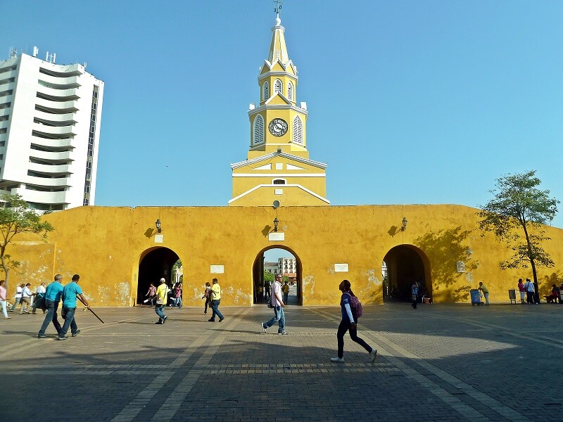 Torre del Reloj em Cartagena