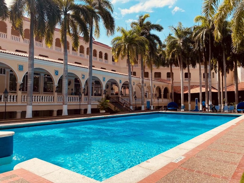 Hotel no bairro El Prado em Barranquilla na Colômbia