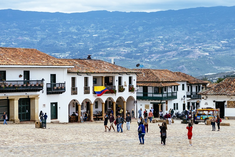 Villa de Leyva na Colômbia
