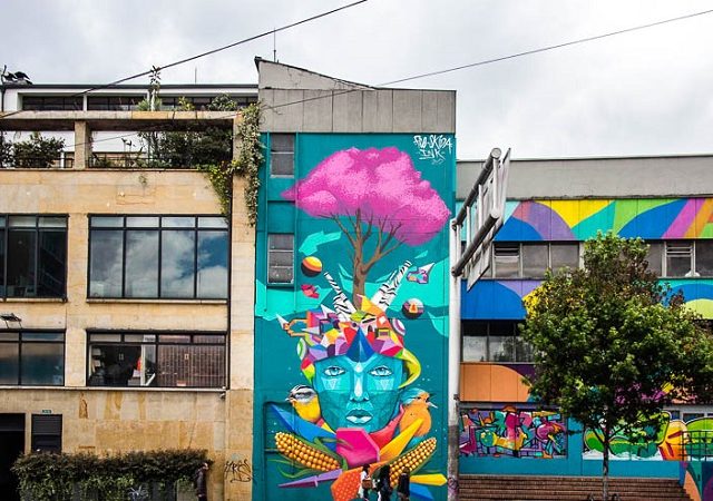 Tour da arte de rua em Bogotá