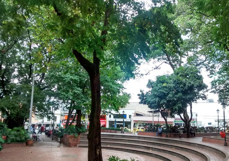 Praça El Poblado em Medellín