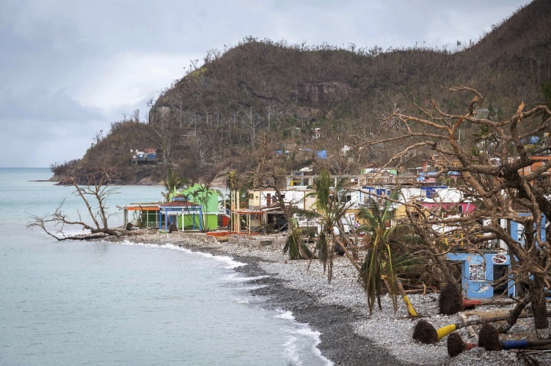 Ilha da Providência após passagem do furacão Iota na Colômbia