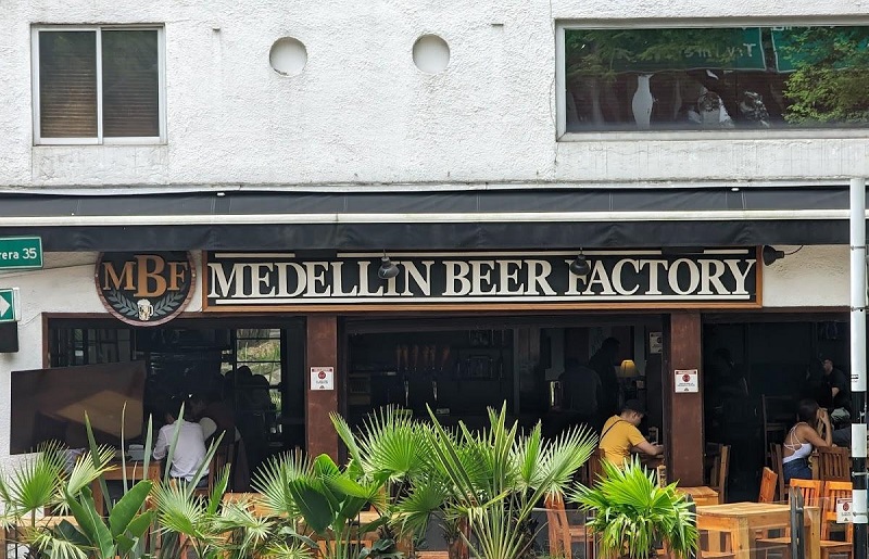 Bar Medellin Beer Factory em Medellín