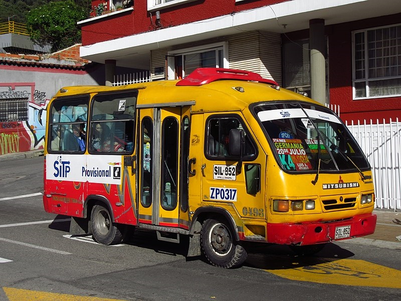 Micro-ônibus Busetas em Bogotá