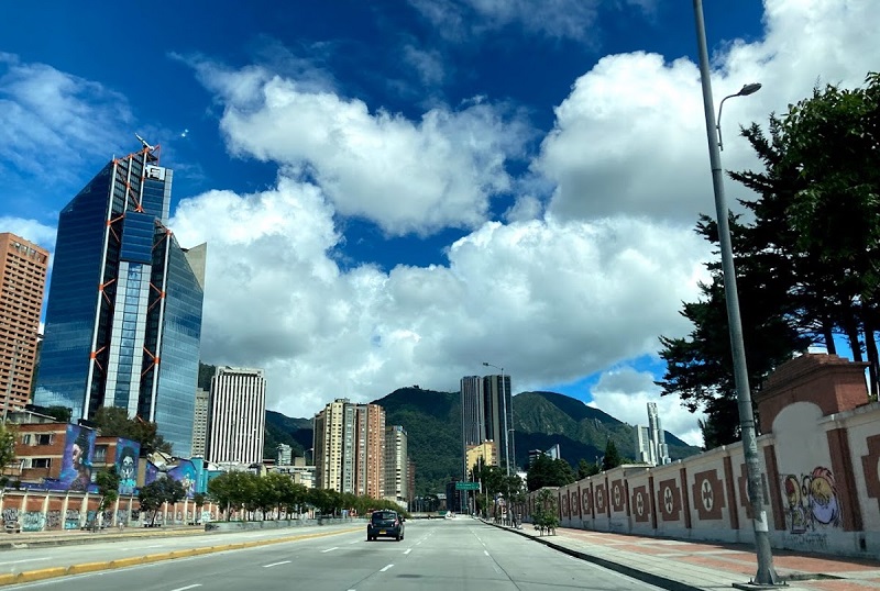 Estrada em Bogotá