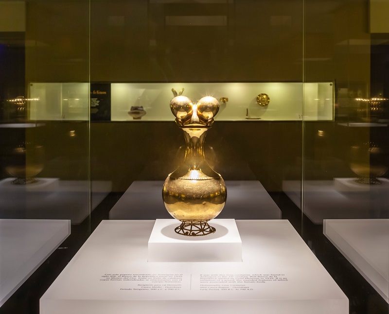 Exposição no Museu do Ouro em Bogotá