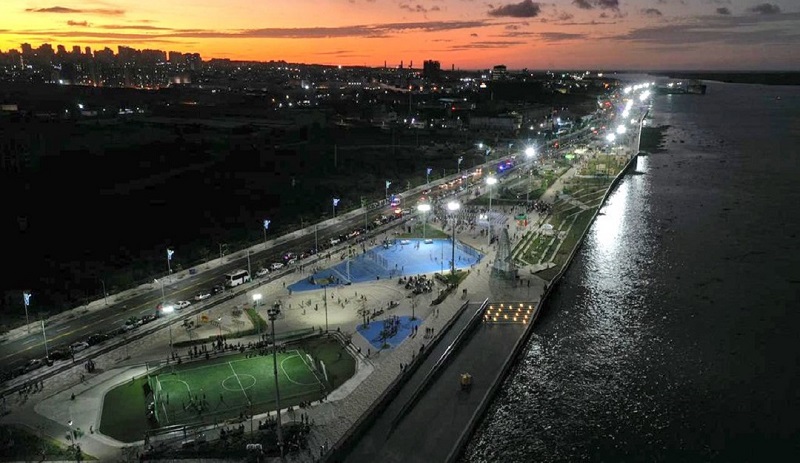 Gran Malecón del Rio em Barranquilla