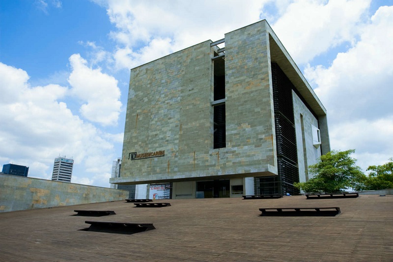 Fachada do Museo del Caribe em Barranquilla