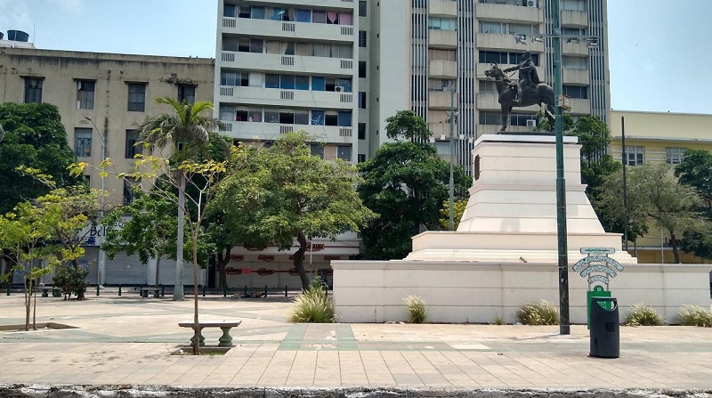 Paseo Bolivar em Barranquilla