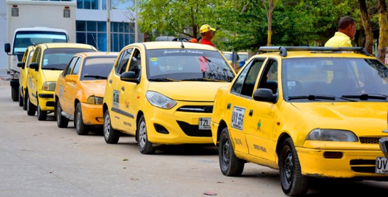 Táxis em Barranquilla